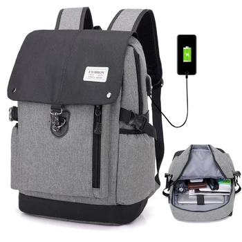

15 Inch Laptop Backpack Male Anti Theft Travel Shoulder Bagpack Men Casual School Bag Pack For Teenage Mochila Masculina 2019