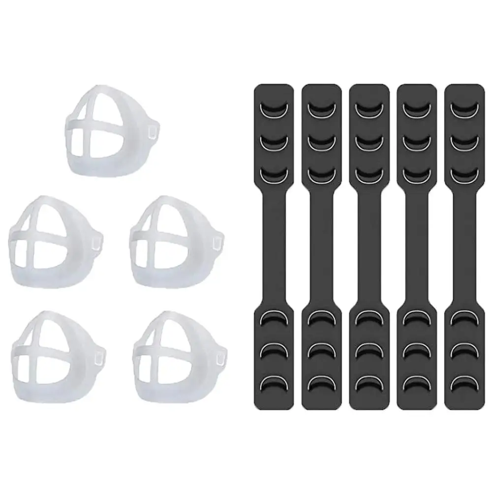 

1-5PCS 3D Face Masks Bracket Mouth Separate Inner Stand Holder Breathing Space Fixed Extended Face Mask DIY Accessories