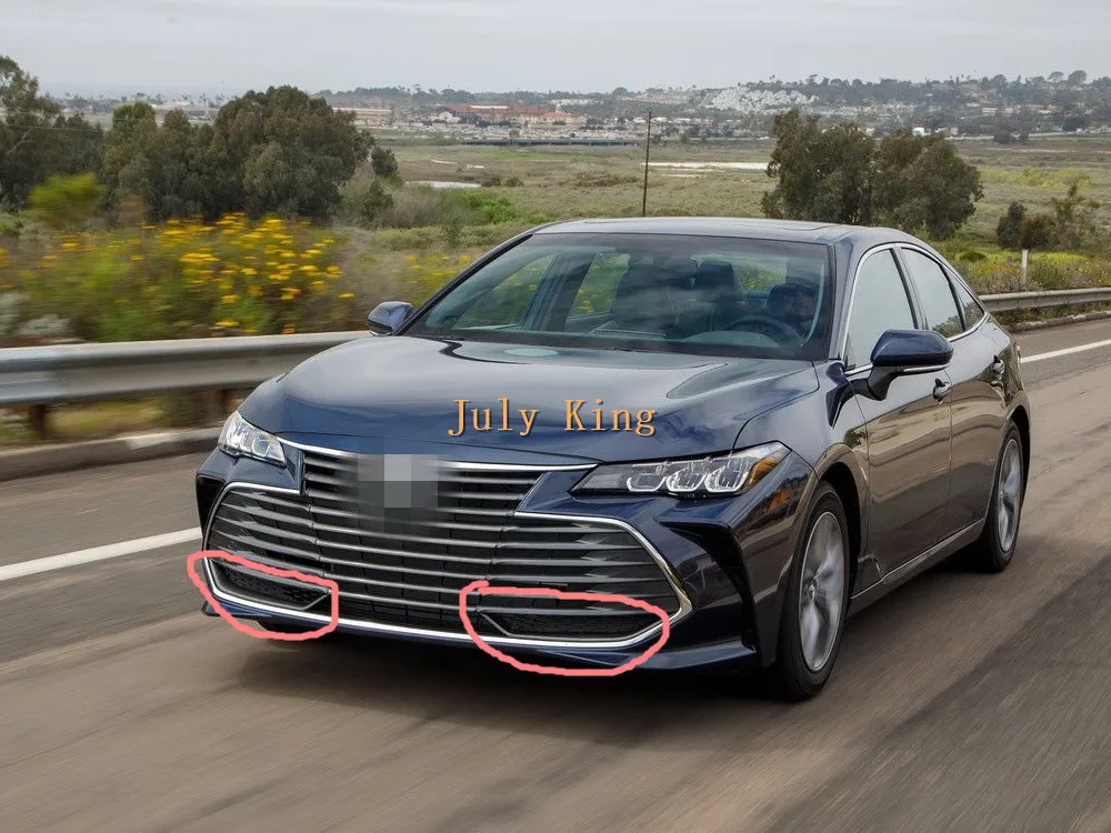 July King светодиодный чехол для дневных ходовых огней Toyota Avalon+, светодиодный передний бампер DRL+ желтый указатель поворота