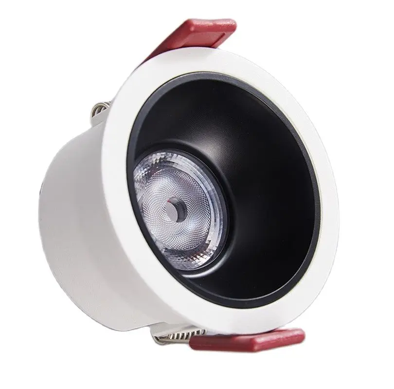 IP65 cob waterproof spotlight recessed for bathroom wet area kitchen without main light design recessed ceiling spotlight