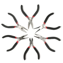 Jewelry Pliers Tool Equipment 12.9cm Long Fashion Needle Nose Pliers For Diy Accessory Jewelry Making (with teeth)