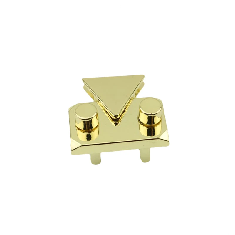 

10 Pieces Twist lock bag hardware accessories metal lock for DIY leather accessories