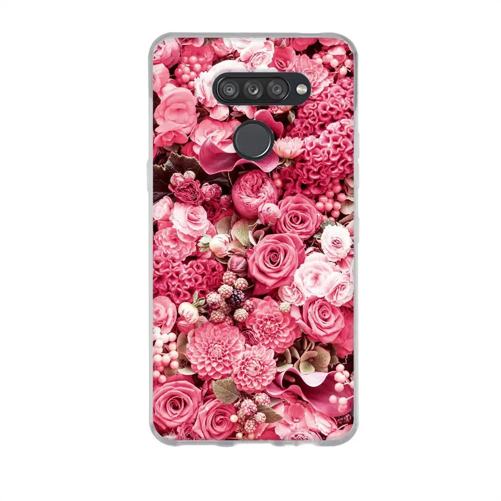 Мягкий силиконовый чехол из ТПУ для LG K50s мягкая задняя крышка с рисунком милого