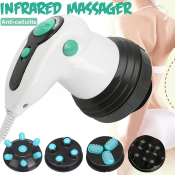 

Electric Body Massager Slimming Infrared Anti-cellulite Machine Relax Professional Health Care Massage Tool Estimulador Muscular