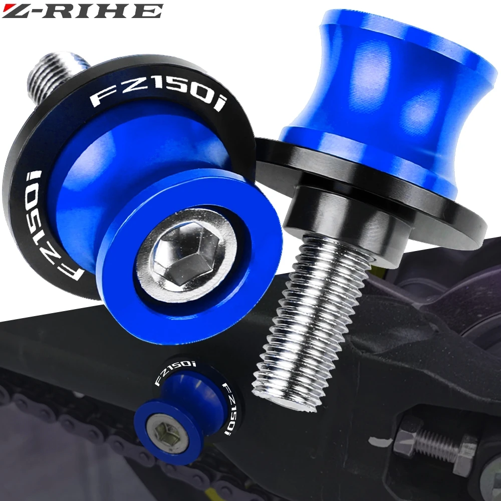 

For YAMAHA FZ150 FZ 150 i FZ150I 2013-2018 2017 Motorcycle Swingarm Spools 6mm Stand Screws CNC Aluminum Motorcycle Accessories