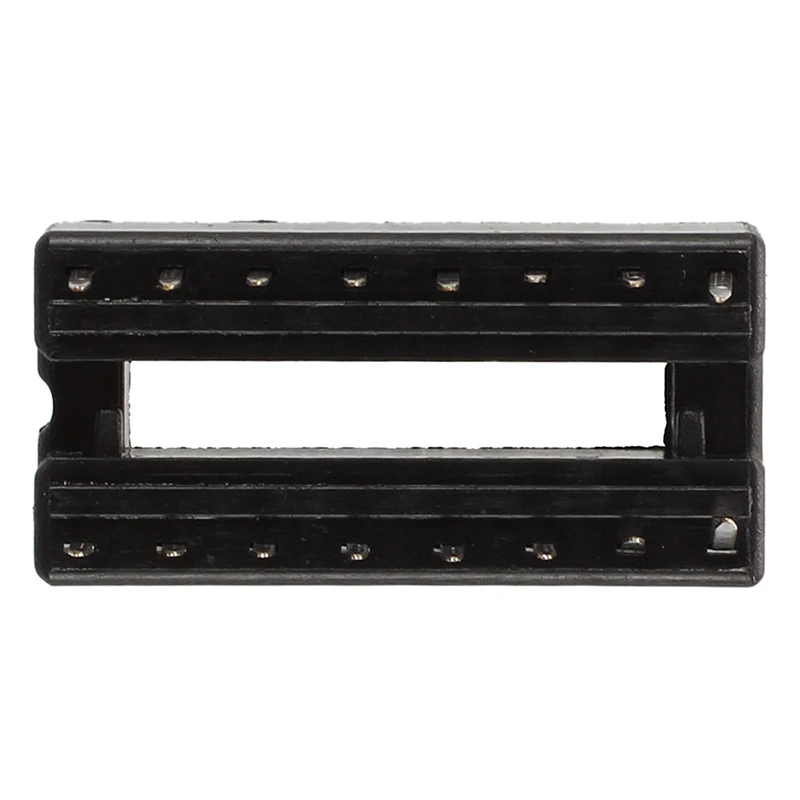 

10 Pcs Dual Row Through Hole 2 x 8 Pin DIP IC Sockets Block Adapter