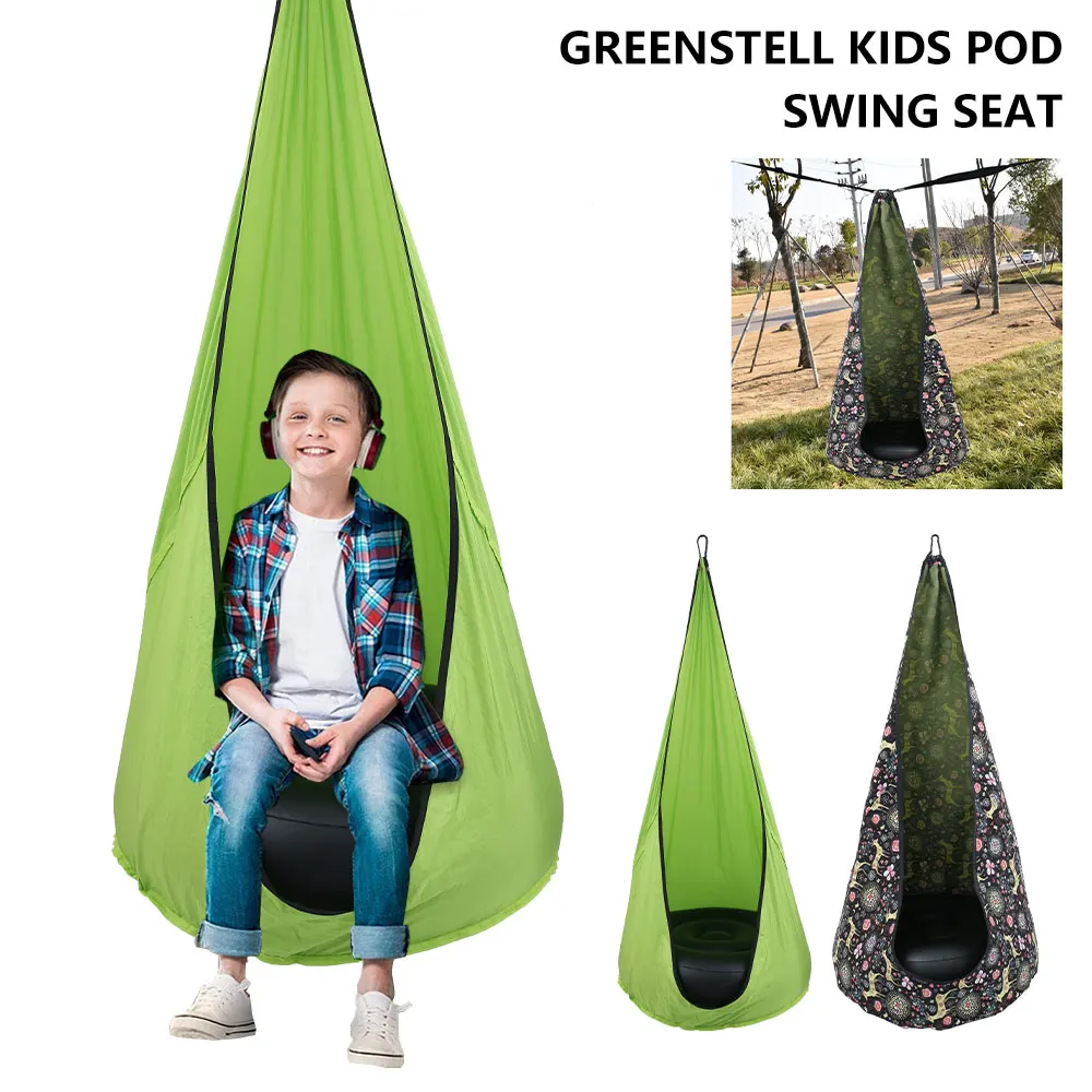 Kids Pod Swing Hammock For Autism Adhd Add Therapy Cuddle Up Sensory Seat Swing Chairtoy Outdoor