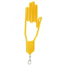 1 пара желтый держатель перчаток Перчатки ABS рама анти-деформационные перчатки держатель стойки Кронштейн инструмент