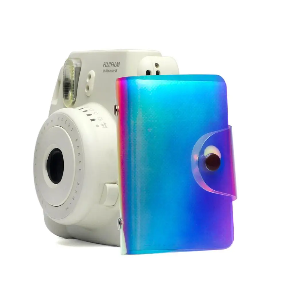 

20/64 Pockets 3 Inch Transparent Illusion Photo Book Album For Fujifilm Instax Mini Films Album Instax Mini 9 8 7s 90 70 25 Car