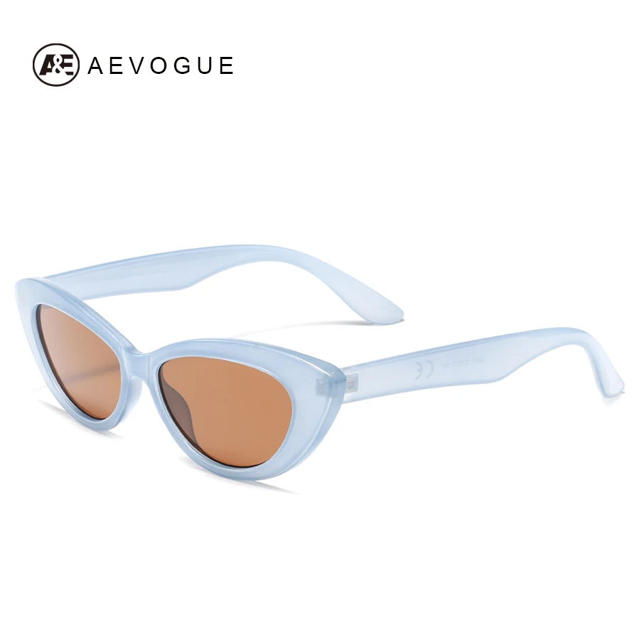 Солнцезащитные очки AEVOGUE Для женщин Кошачий глаз стильный 2019 модные тенденции Брендовая Дизайнерская обувь Винтаж женские солнцезащитные