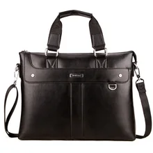 Модный деловой мужской портфель кожаная сумка для ноутбука Большая мужская сумка для мужской сумки через плечо офисная сумка-мессенджер