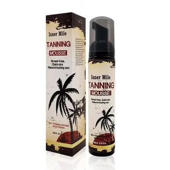 

100ml Self Tanner Body Bronzer Skin Moisturizing Sunless Tanning Lotion Mousse Face Body Nourishing Skin Sun Block Makeup