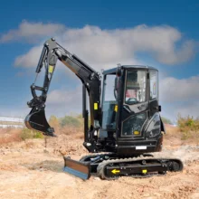 

Factory Direct CE EPA Mini Excavator 2.5 Ton 2500 Kg Hydraulic Small Digger Install Cab Air Conditioner