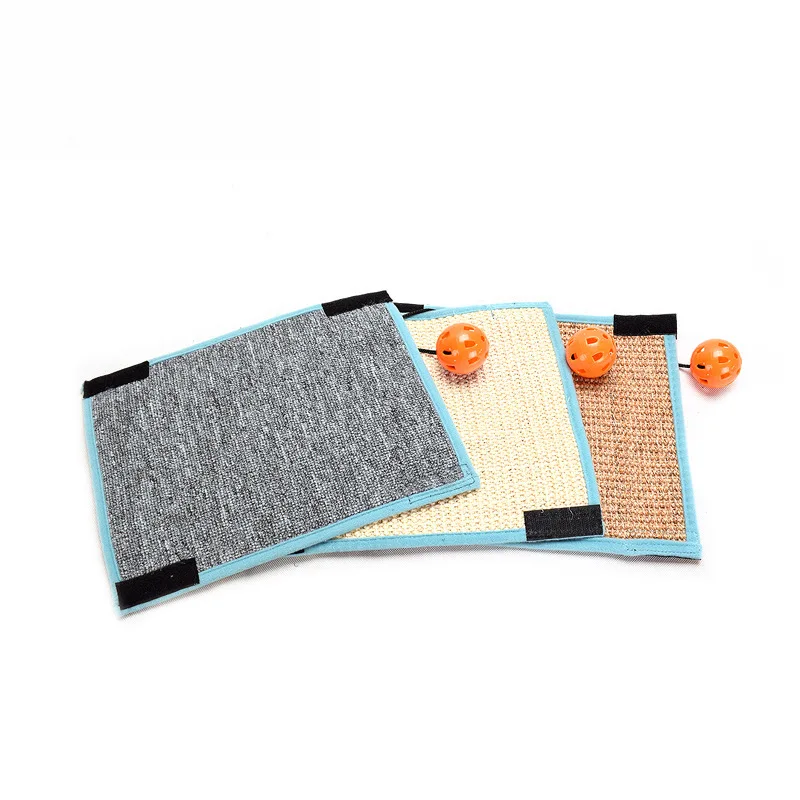 

Explosive Cat Toy Pet Claws Creative Chair Corner Grip Pad Wear-resistant Scratching Sisal Pad Cat Scratch Board Cat Supplies