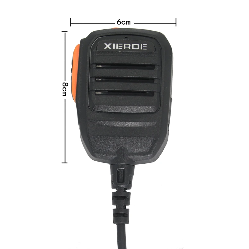 Haut-parleur talkie-walkie perforé radio, micro, microphon, PTT déterminer pour HYT Hytera, PDfemelle, PD602, PD605, PD662, PD665, PD680, PD682, PD685, X1p, X1e