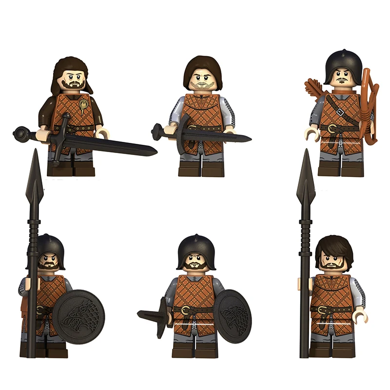 

Super Hero Building Block Ancient Soldier Compatible LegoED War Game Bricks Boy Figure Toy Model for Children Christmas Gift