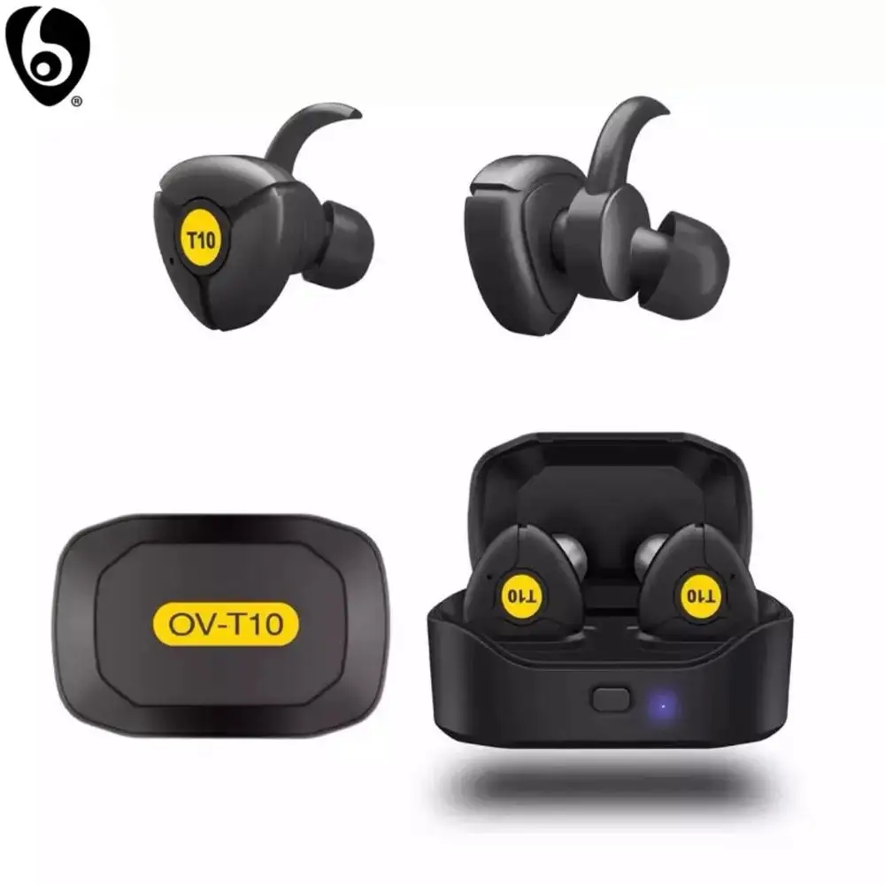 OVLENG T10 настоящие беспроводные наушники Bluetooth с микрофоном гарнитура для смарт