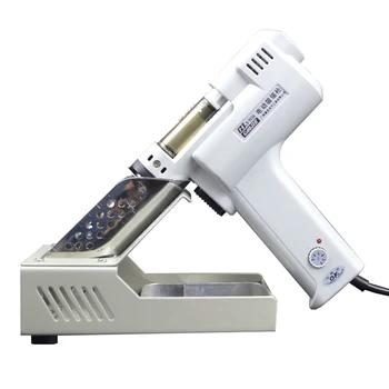 Price 110V /220V Electric Vacuum Desoldering Pump Solder Sucker Gun Heating Core Suction Tin S-993A Torch Core Iron Core 90W