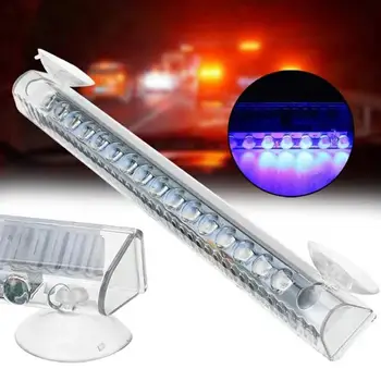 

Multifunctional Emergency Warning Light 16LED Decorative Lights Automobile Solar Strobe Light Anti-Collision