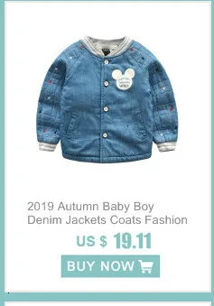 Модные джинсовые куртки с дырками для мальчиков и девочек, детская одежда 2019 года, весенне-Осенняя детская верхняя одежда, пальто, Детские
