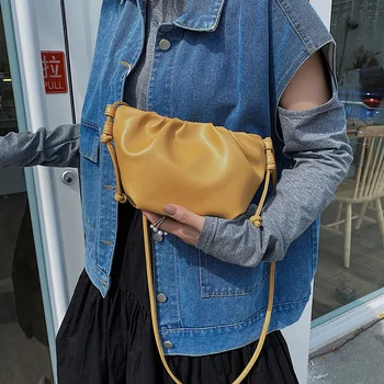 

Bag For Women Cloud bag Soft Leather Madame Bag Single Shoulder Slant Dumpling Bag Handbag Day Clutches bags Messenger Bag