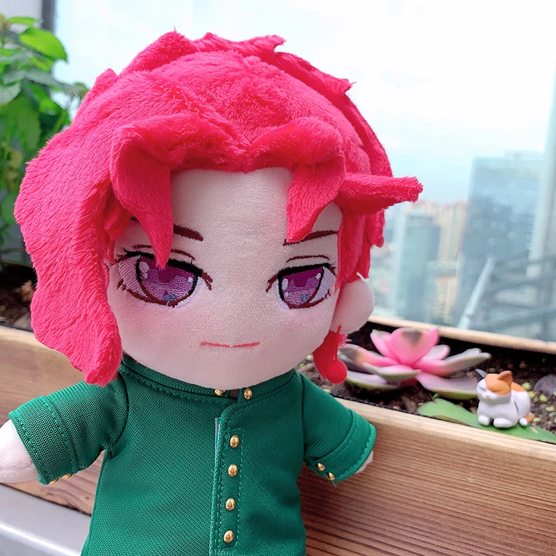 

JoJos Bizarre Adventure Noriaki Kakyoin plush doll toy stuffed clothes clothing 20cm cute Limit fashion christmas gift