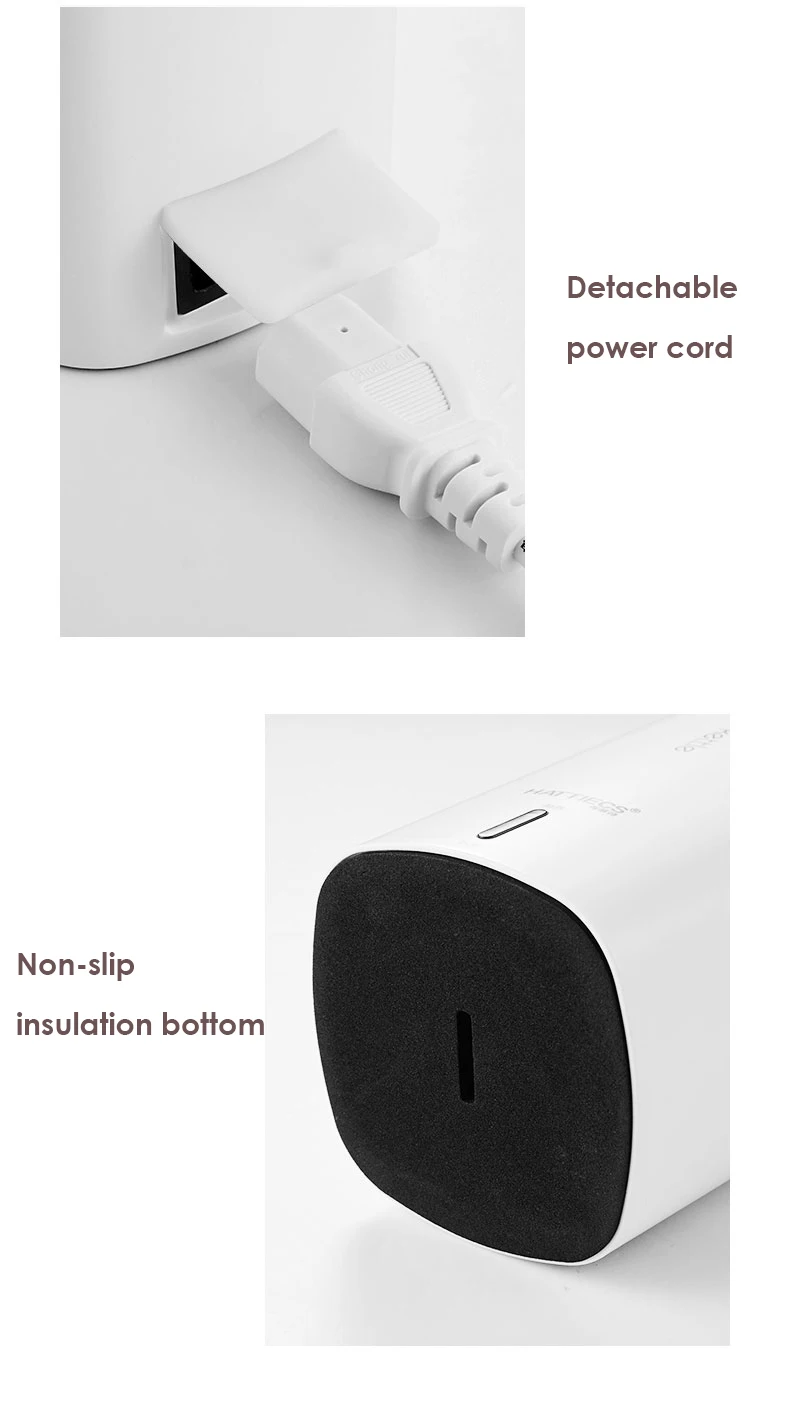 110V-240V, Aquecedor Externo, Isolado, Viagem, 300ml