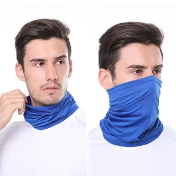

1pc Cycling Hiking Scarves Outdoor Sport Multifunctional Neck Mask Windproof Dustproof Rashguard Breathable Seamless Bandanas