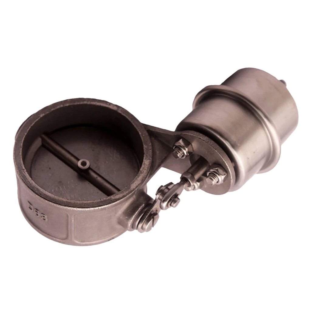 Car Exhaust Control Valve Boost Vacuum Activated Exhaust Remote Control Variable Sports Car Sound Fits 63mm Pipe Vehicle 2.5in