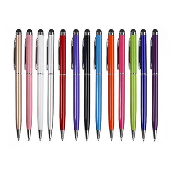 

1PC 2 in 1 Capacitive Resistive Pen Touch Screen Stylus Pencil for Tablet iPad Cell Phone Samsung PC Stylus Capacitive Pen