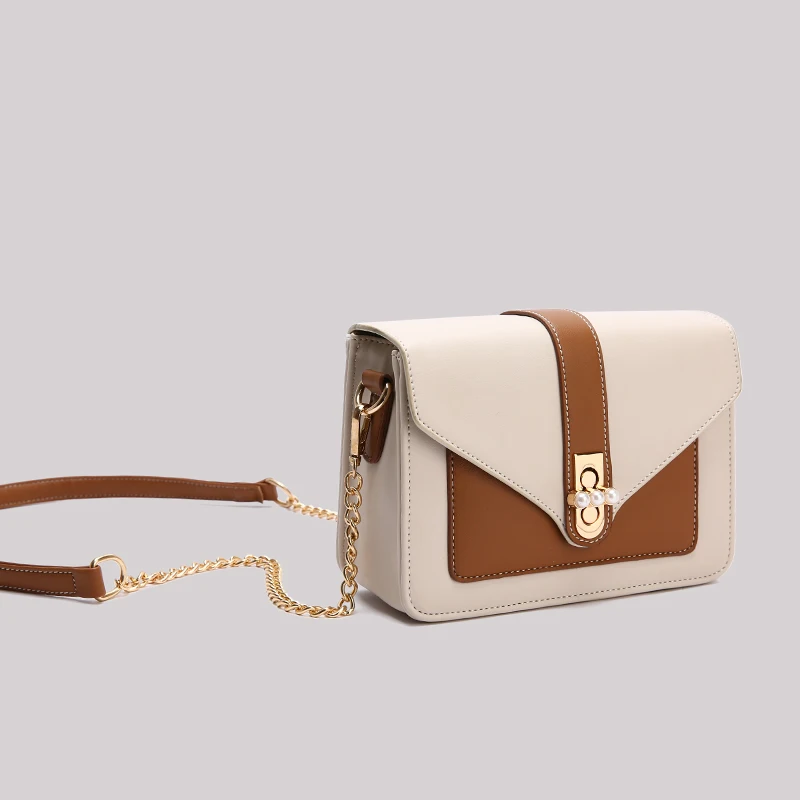 

Маленькие сумки на плечо для женщин, модные дизайнерские роскошные квадратные сумочки через плечо с жемчугом, брендовые модные мессенджеры на цепочке, клатч