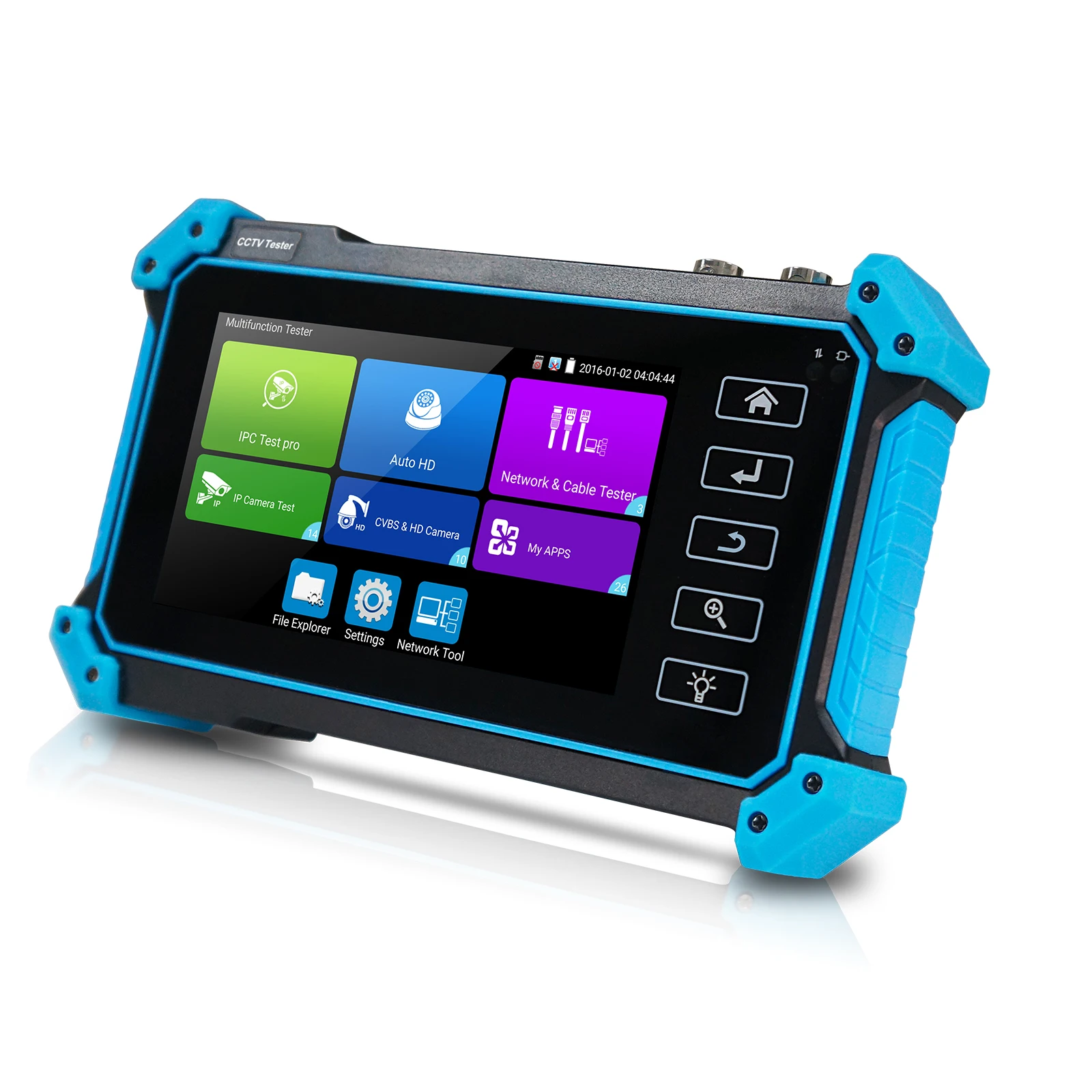 

DHL free shipping 5inch touch IP Camera H.265 IP 4K 8MP AHD TVI CVI CVBS SDI HDMI-in CCTV Tester VGA Monitor PoE power output