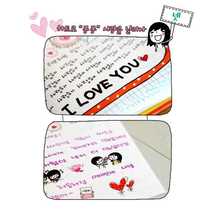 Diary Decorative Stickers Sweet Hip Hop 5 Sheets