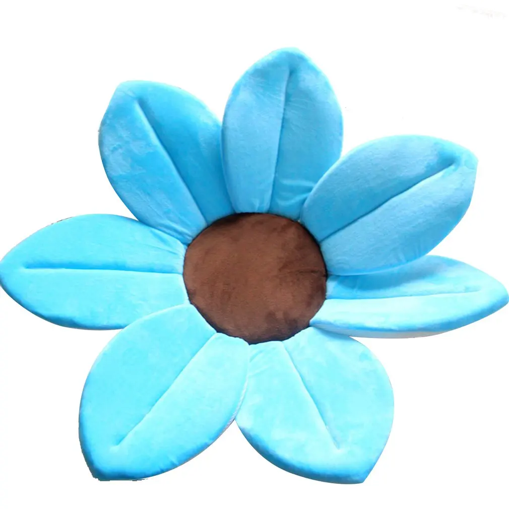 Baby Bath Mat Baby Lotus Cushion Petal Folding Bath Mat Newborn Non