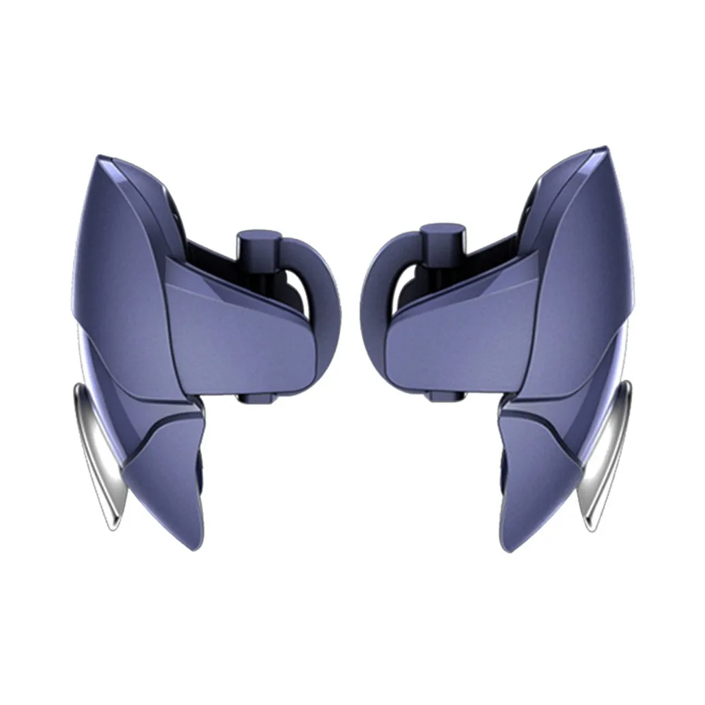 2Pcs Phone Mobile Gaming Trigger Fire Button Handle for L1R1 Shooter Controller