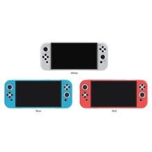 

Controller protective case is suitable for NS Switch OLED Silicone case protective leather case is suitable for Nintendo Switch