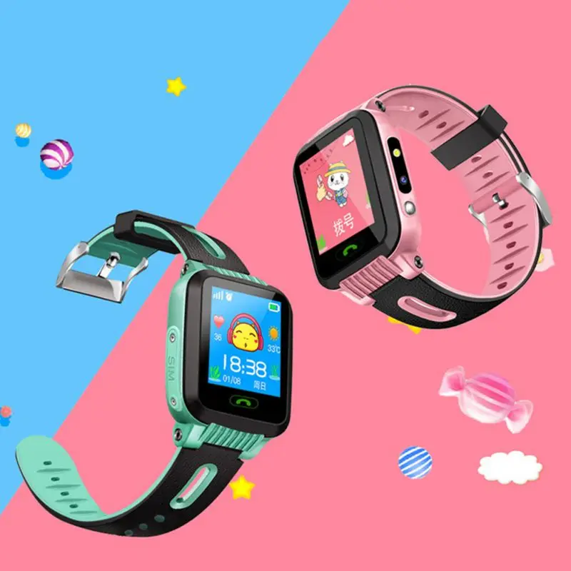 

2019 y68 Smart Watch Children Smart Watch Waterproof Watch SOS Positioning Tracking Remote Monitoring Language Intercom