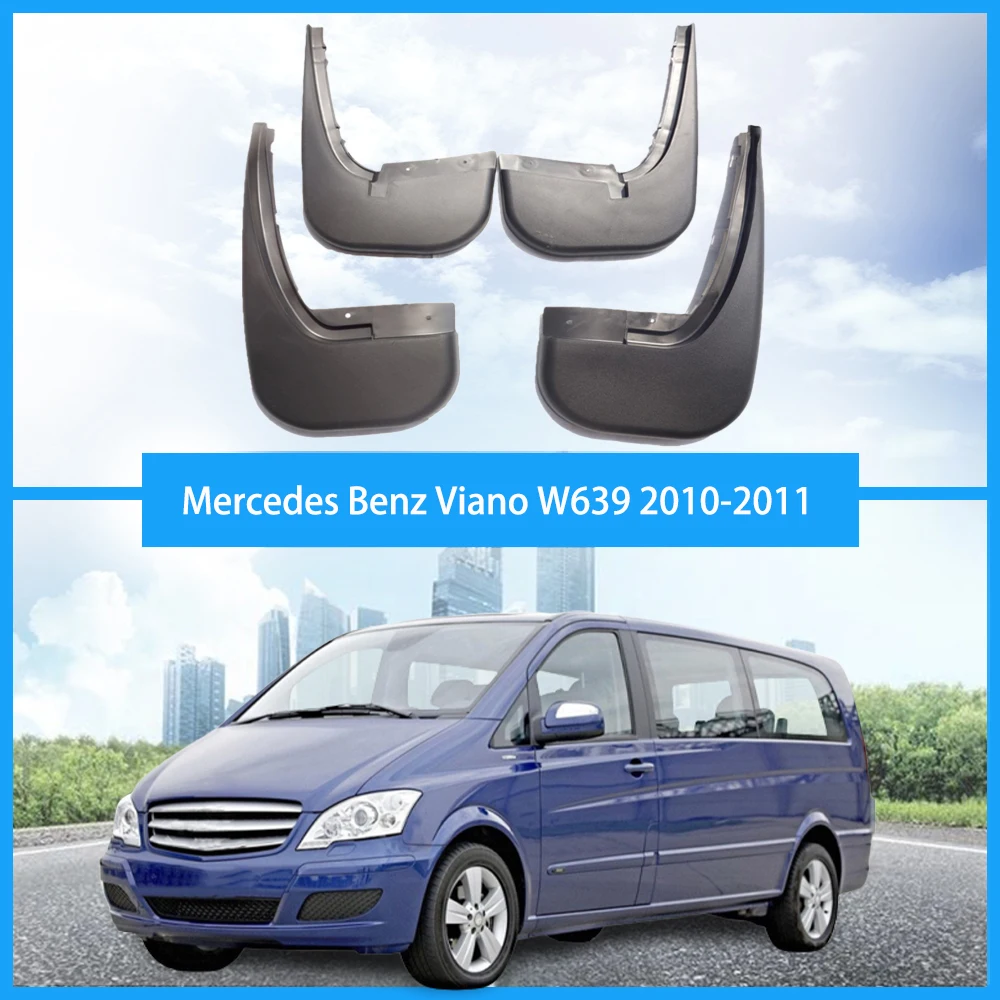 Für Mercedes Benz V-Klasse Vito W447 Viano W639 kotflügel benz V250 auto kotflügel  w639 schlamm klappen vito splash guards 2016-2019 - AliExpress