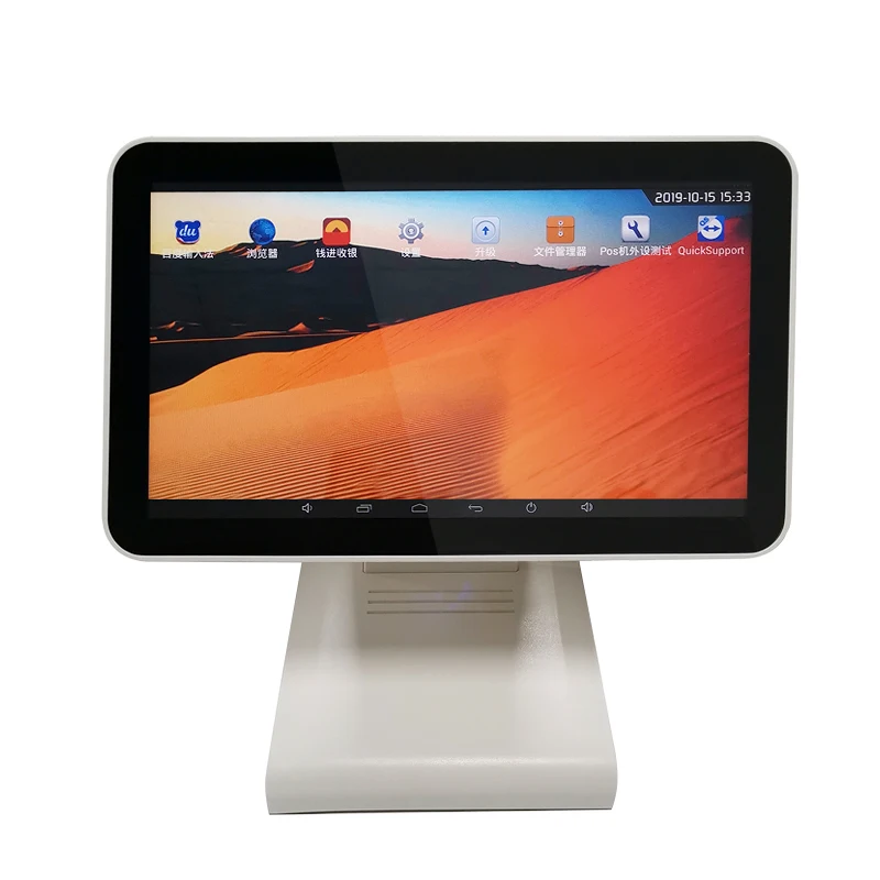 

WIFI & Bluetooth Android 15.6" Capacitive Touch Screen POS Machine Cash Register for Restaurants POS System Terminal