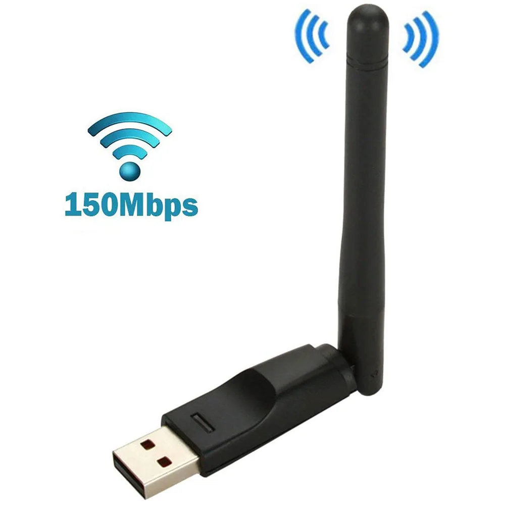 Мини беспроводной Wi Fi USB ключ карта RT5370 150 Мбит/с беспроводная сетевая для Aura Hd MAG 250