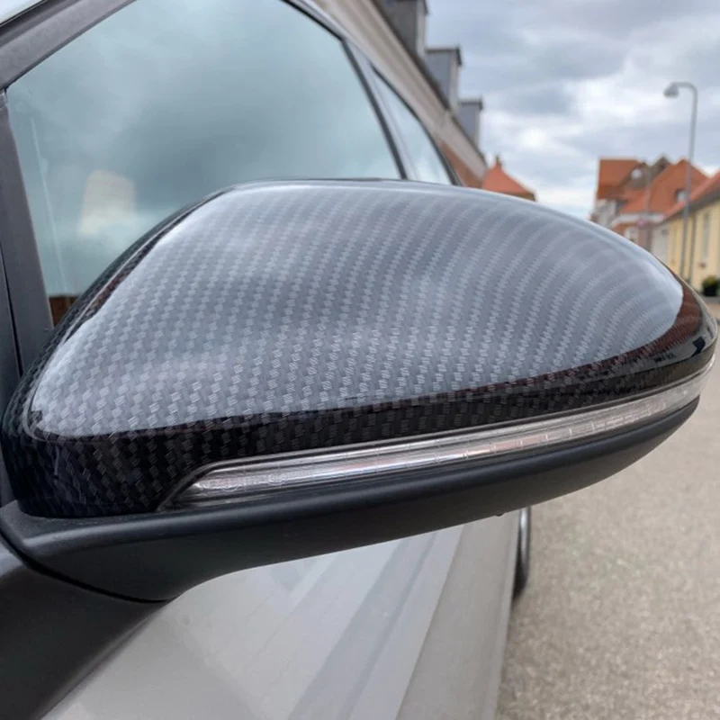 Крышки бокового зеркала для гольфа 6 7 MK7 R для Jetta MK6 Passat B7 B8 6C MK5