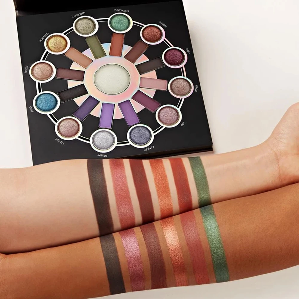 

Givenone 25 Color Baking Powder Eyeshadow Scents For Women Natural Radiant Smooth And Soft Waterproof And Easy To Remove Makeup