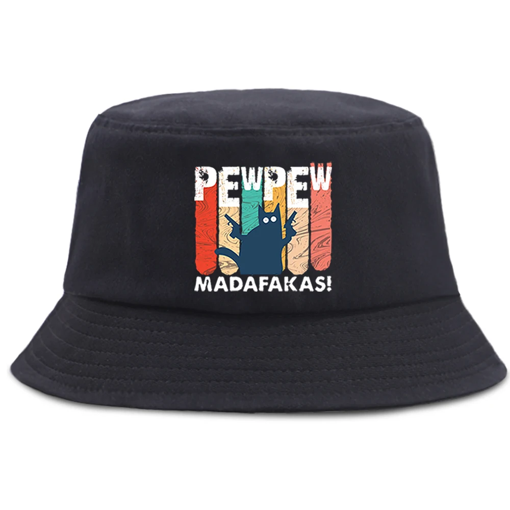 Панама унисекс Pew Madafakas шапка от солнца в стиле хип-хоп уличном кэжуал для отдыха
