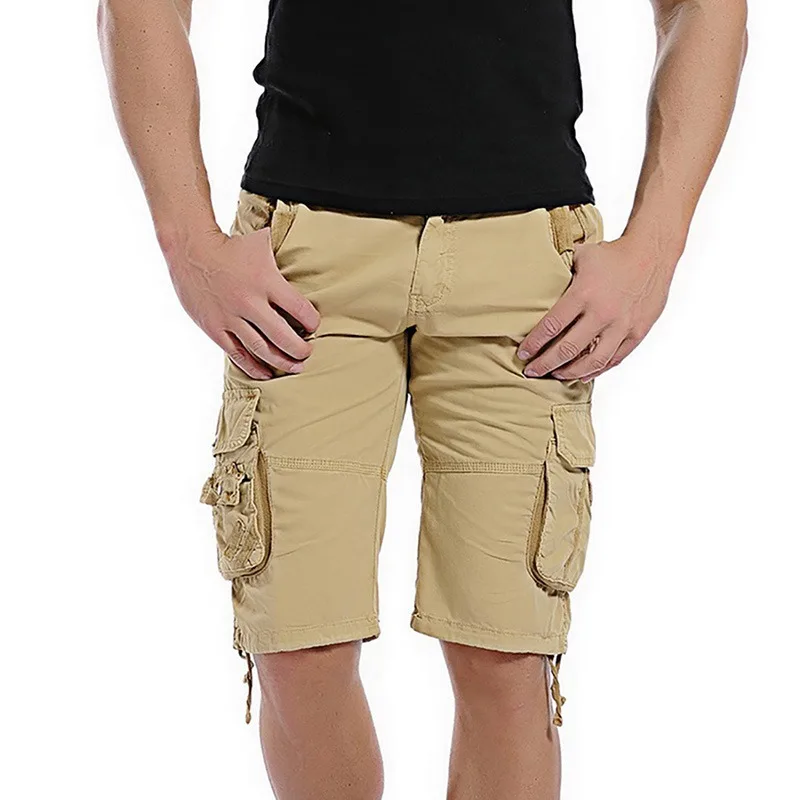 Men Classic Tactical Shorts Upgraded Waterproof Quick Dry Multi-pocket Short Pants Outdoor Hunting Fishing Military Cargo | Мужская