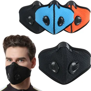 

Face Anti Dust Pollution Mask Dustproof Mask Filter Cotton Sheet Running Cycling Mask Outdoor Air Pollution Mouth Mask A35