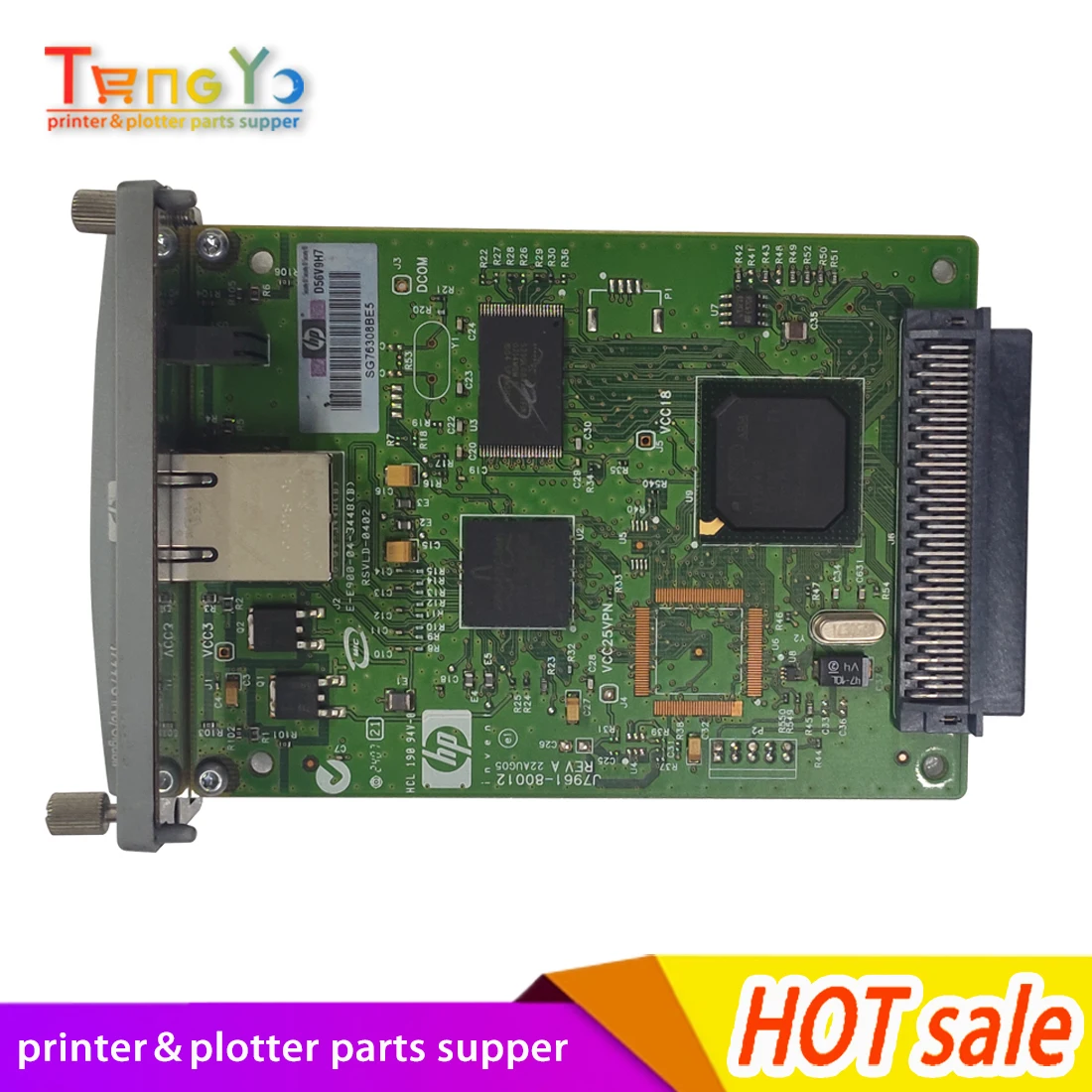 Spedizione Gratuita 100% Nuovo Originale Jetdirect 630N J7997G Ethernet Scheda Di Rete Server Di Stampa Interna E Stampante Plotter Designjet