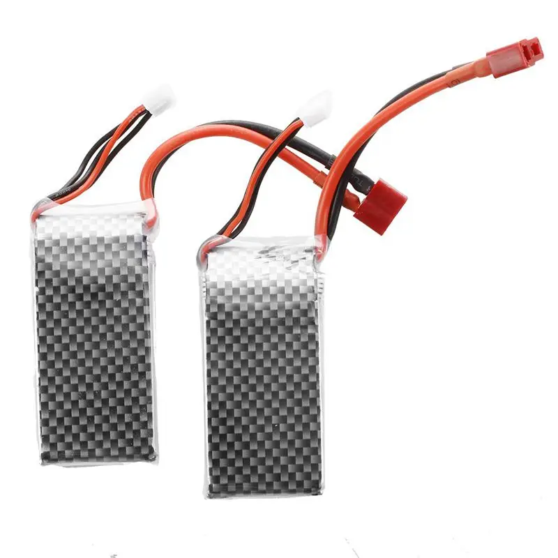 2X Lipo батарея 11,1 V 3S 45C 1500mAh с разъемом Deans для RC самолета лодки