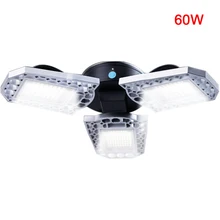 Регулируемый угол потолочный светильник яркий легко установить подвал светодиодный водонепроницаемый парковка деформируемый промышленный Гараж склад