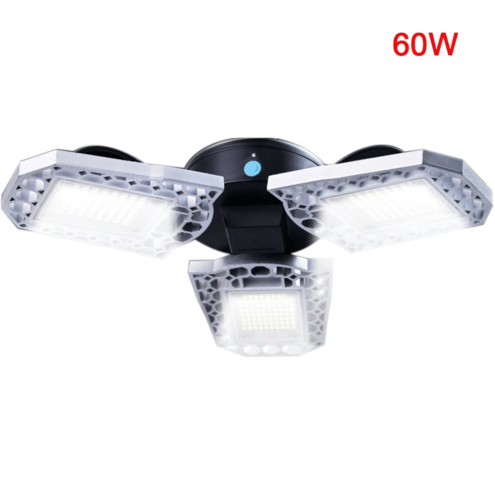 

Adjustable Angle Ceiling Light Bright Easy Install Basement Led Waterproof Parking Deformable Industrial Garage Warehouse