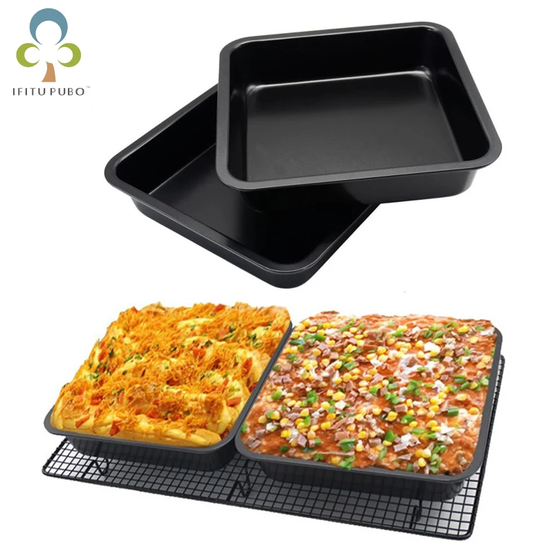 1 шт. квадратная форма для торта из углеродистой стали| |